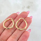 Candongas Mai 1.15gr / 1/2 in / Oro Amarillo 18K *