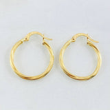 Candongas Lola 1.3gr / 1 in / Oro Amarillo 18K *