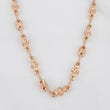 Cadena Rustica Eslabón 11g / 24 in / 4.44mm Oro Rosa 18K