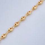 Pulso Gc 3gr / 8 in / 3.35mm Oro Amarillo 18K $