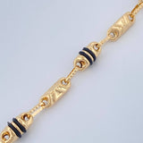 Pulso Rustica Tribal 4.45gr / 7 3/4 in / 4.7mm Oro Amarillo 18K $