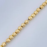 Pulso Militar 4.6gr / 7 3/4 in / 4mm Oro Amarillo 18K $