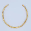 Pulso Militar 4.6gr / 7 3/4 in / 4mm Oro Amarillo 18K $