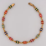 Pulso Rustica Barril 5.6gr / 8 3/4 in / 4.7mm Oro Amarillo 18K $