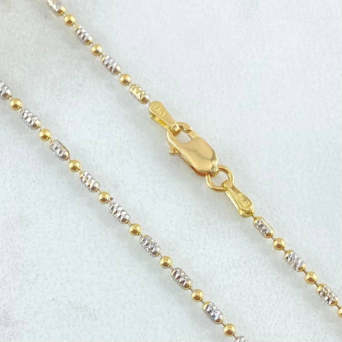Cadena Ice 4.9gr / 50cm / +3 Oro 18K *