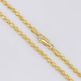 Cadena Militar Media Luna 14.25g / 20 in / 2.9mm Oro Amarillo 18K