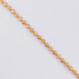 Cadena Militar Media Luna 20.45g / 26 in / 3mm Oro Rosa 18K