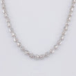 Half Moon Military Chain 15.15g / 20 in / 3mm 18K White Gold