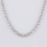 Half Moon Military Chain 15.15g / 20 in / 3mm 18K White Gold