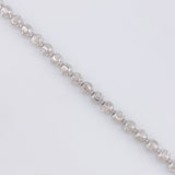 Cadena Militar Media Luna 27.45g / 26 in / 4.9mm Oro Blanco 18K