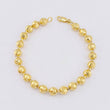 Pulso Militar Media Luna 18.15g / 8 1/2 in / 7mm Oro Amarillo 18K