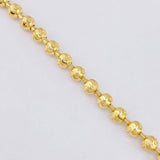 Pulso Militar Media Luna 18.15g / 8 1/2 in / 7mm Oro Amarillo 18K