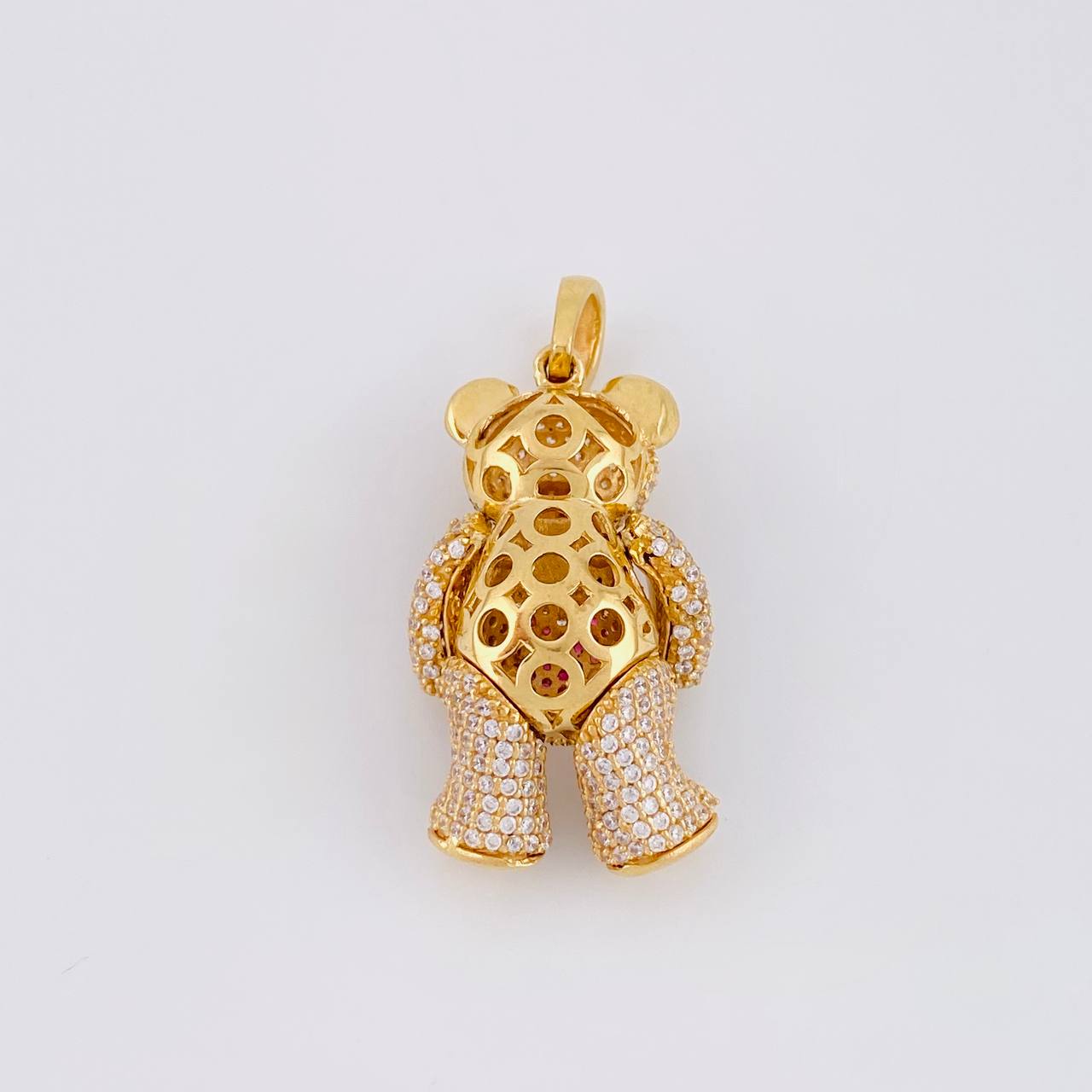 Dije Oso Articulado 10.35g / 1 1/2 in Oro Amarillo 18K