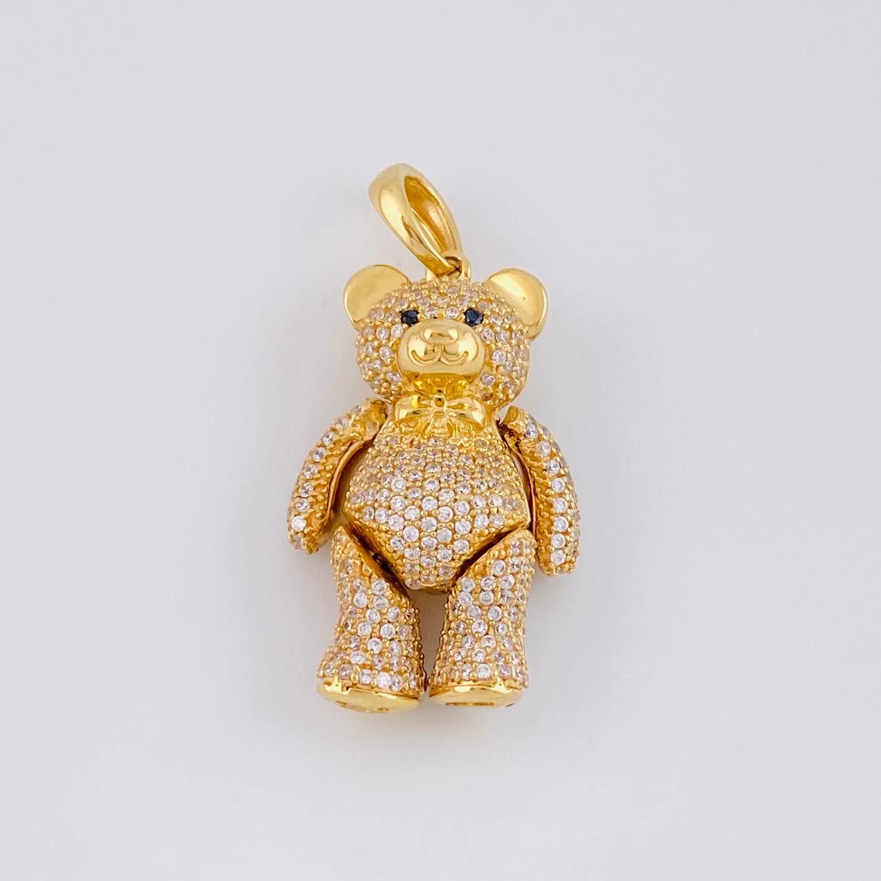 Dije Oso Articulado 10.45g / 1 1/2 in Oro Amarillo 18K