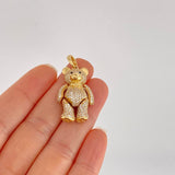Dije Oso Articulado 10.45g / 1 1/2 in Oro Amarillo 18K