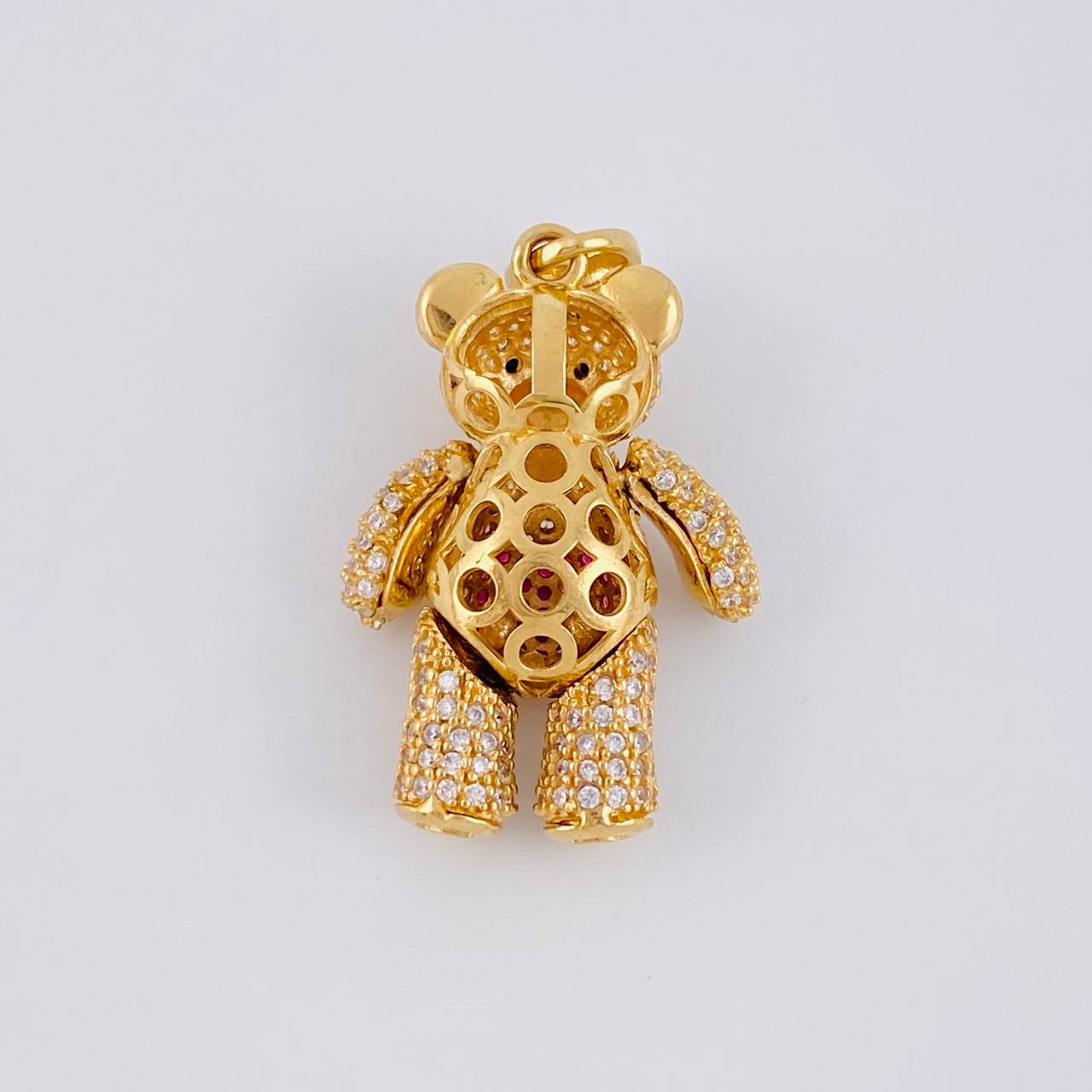 Dije Oso Articulado 8.45g / 1 1/4 in Oro Amarillo 18K