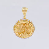 Dije Medalla Virgen Guadalupe 7.65g / 1 1/2 in Oro Amarillo 18K