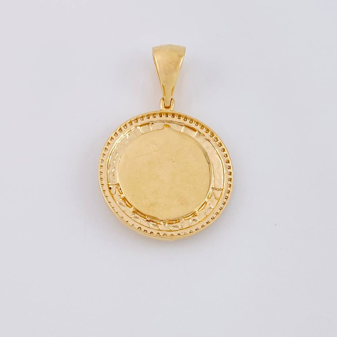 Dije Medalla Virgen Guadalupe 7.65g / 1 1/2 in Oro Amarillo 18K