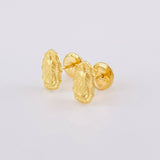 Topos Virgen de Guadalupe 0.75g / in / 10.1mm Oro Amarillo 18K