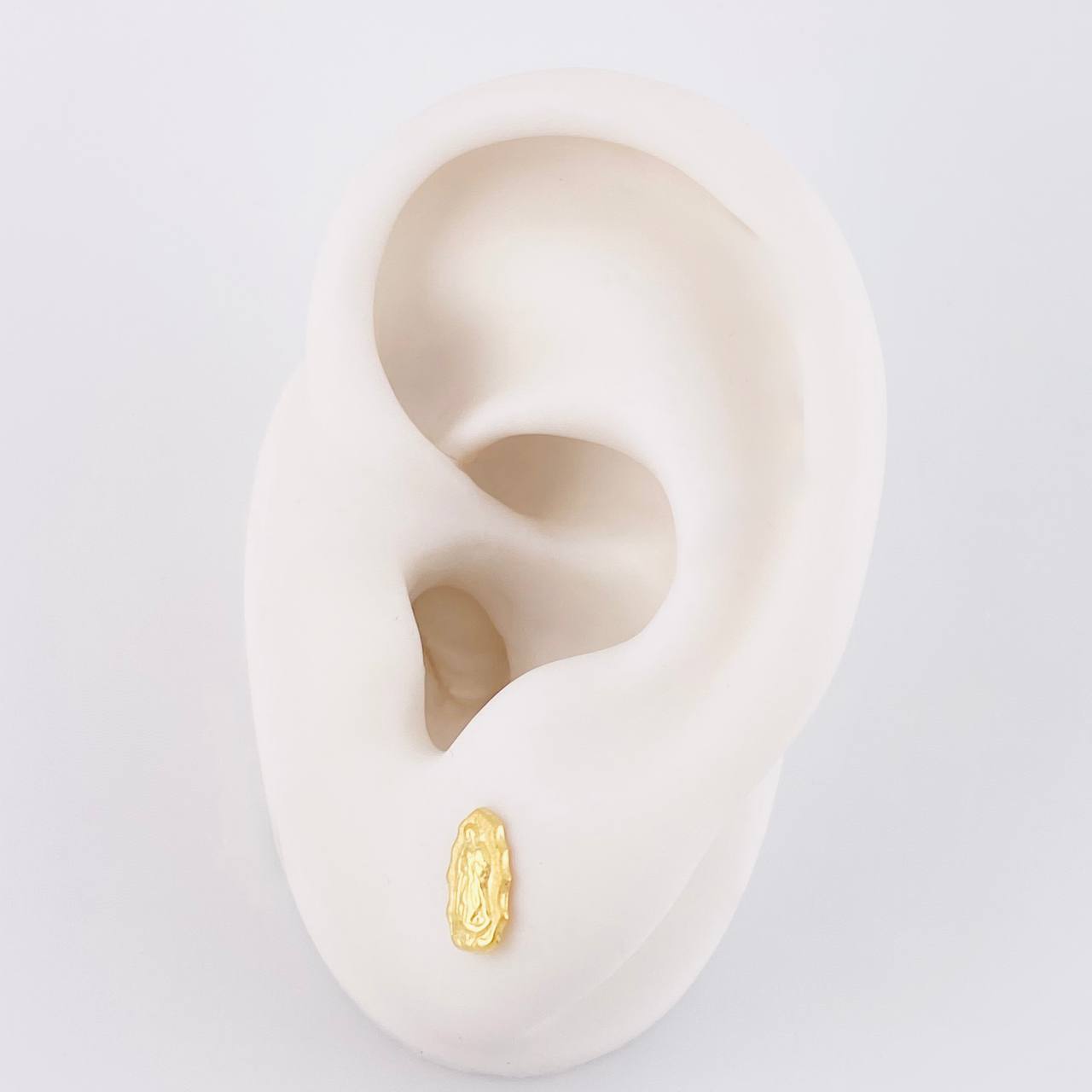 Topos Virgen de Guadalupe 0.75g / in / 10.1mm Oro Amarillo 18K