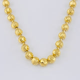 Cadena Militar Media Luna 53.9g / 26 in / 7mm Oro Amarillo 18K