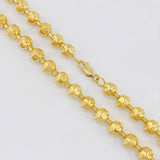 Cadena Militar Media Luna 53.9g / 26 in / 7mm Oro Amarillo 18K