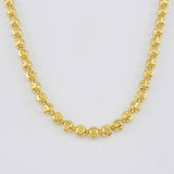 Cadena Militar Media Luna 32.15g / 26 in / 4.9mm Oro Amarillo 18K
