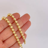 Cadena Militar Media Luna 20.75g / 20 in / 3.9mm Oro Amarillo 18K