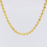 Cadena Militar Media Luna 20.5g / 20 in / 3.9mm Oro Amarillo 18K