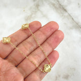 Chain Classic Link Clover 7.2gr / 21.7in / Nac.Esp. 18K Gold