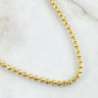 Cadena Militar Media Luna 17.1gr / 50cm / Nac.Esp. Oro 18K *
