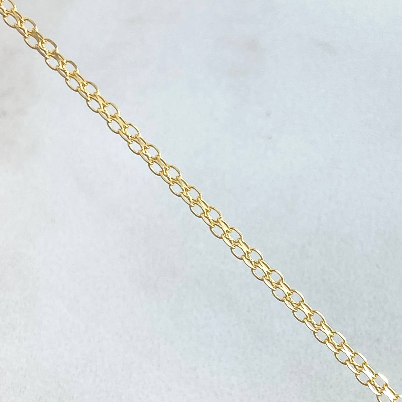 Cadena China 4.75gr / 19 3/4 in / 2mm Oro Amarillo +1 18K ©