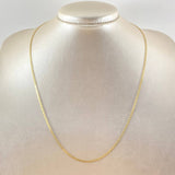 Cadena China 4.75gr / 19 3/4 in / 2mm Oro Amarillo +1 18K ©