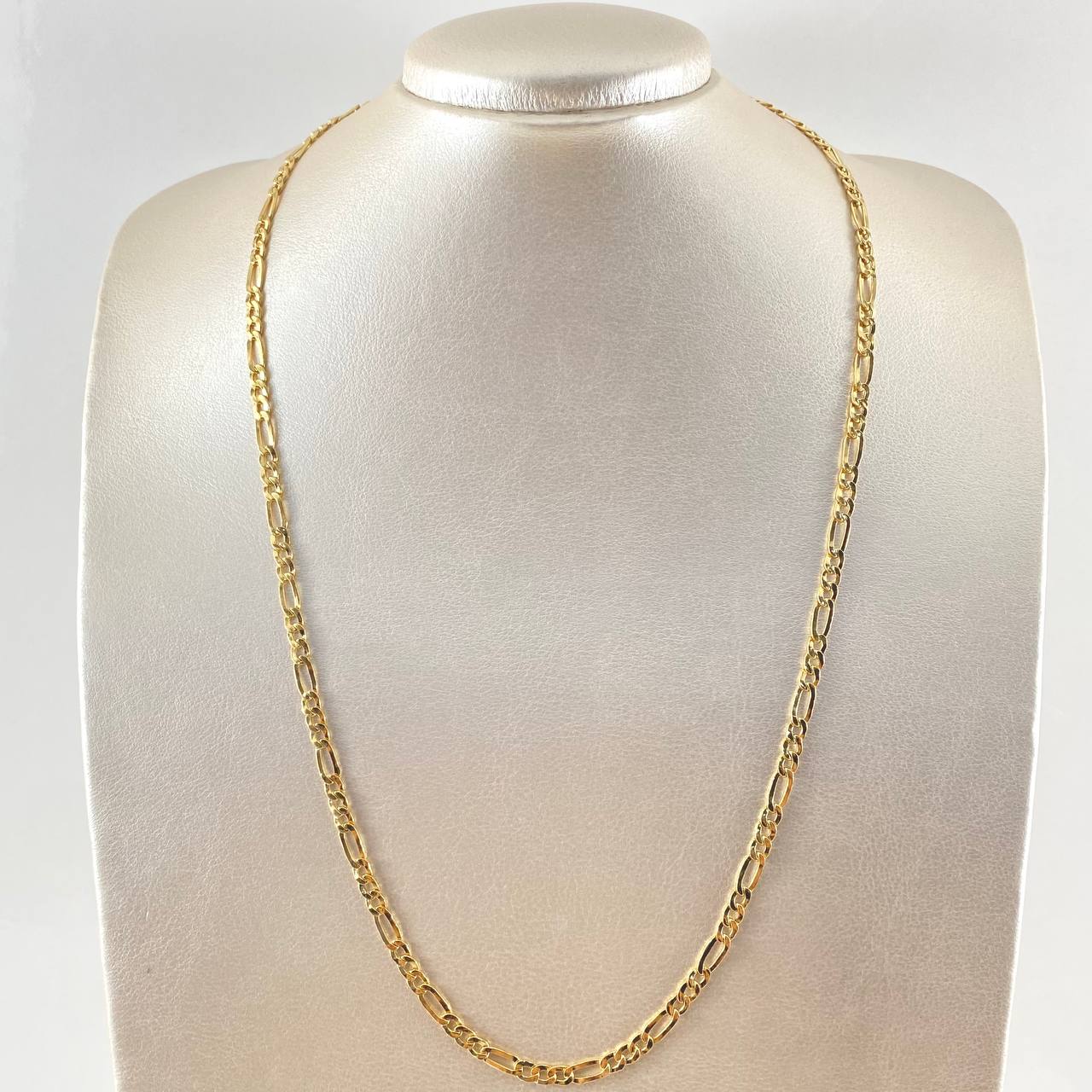 Figaro Chain 10gr / 23.6in / +1 18K Gold *