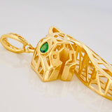 Pendant Panther Filigree 5 g / 1 1/2 in Yellow Gold 18K