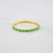 Churumbela Ring Emeralds 1.25 g / T6 1/4 Yellow Gold 18K