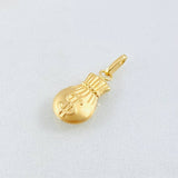 Dije Bolsa Dinero 0.4gr / 3/4 in / Oro Amarillo 18K *