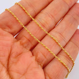 Set Cadena y Dije Lazo + Corazon 1.35gr / 15 3/4 in / Oro Amarillo 18K $