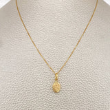 Set Cadena y Dije Veneciana + Virgen Del Carmen 1.2gr / 15 3/4 in / Oro Amarillo 18K $