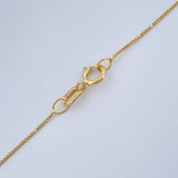 Set Cadena y Dije Veneciana + Avion 1.8gr / 15 3/4 in / Oro Amarillo 18K $