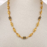 Cadena Rustica Barril Eslabon 13.25gr / 24 in / 5.06mm Oro Amarillo 18K $