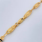 Cadena Rustica Barril Eslabon 13.25gr / 24 in / 5.06mm Oro Amarillo 18K $
