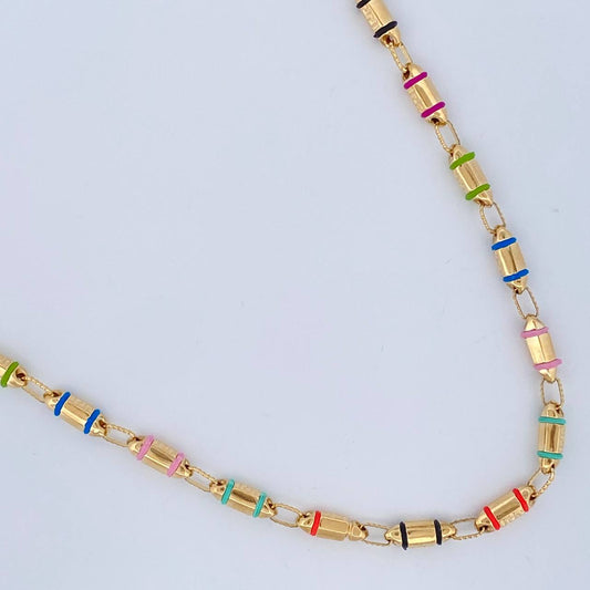 Cadena Rustica Tribal 13.35gr / 24 1/2 in / 4.12mm Oro Amarillo 18K $