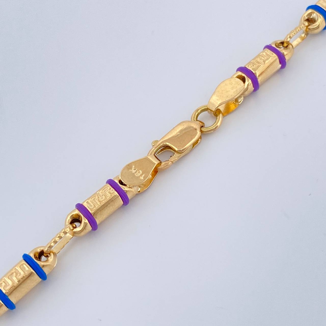 Cadena Rustica Tribal 13.35gr / 24 1/2 in / 4.12mm Oro Amarillo 18K $