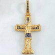Pendant Lord of Miracles Cross 5.6gr / 4.3cm / 18K Gold ©