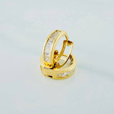 Hoop Earrings Carril 1.7g / 1/2 in / Yellow Gold 18K $
