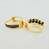 Hoop Earrings Carril 1.7 g / 1/2 in 18K Yellow Gold