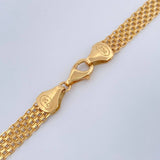 Cadena China 20.6gr / 23 3/4 in / 6.4mm Oro Amarillo +1 18K %