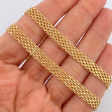 Cadena China 20.6gr / 23 3/4 in / 6.4mm Oro Amarillo +1 18K %