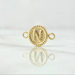 Herraje Letra N 0.5gr / 1/2 in / Oro Amarillo 18K !